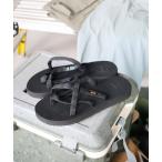 「Teva」 ビーチサンダル 23 ブラック レディース