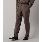 ショッピングコムサ スラックス 両面ブラッシュジャージー インタックパンツ メンズ