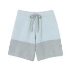 ルームウェア 部屋着 カラーブロッキング ショートパンツ レディース