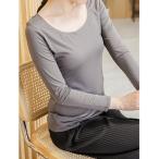 「EssentialWarm」吸湿発熱インナー（長袖）