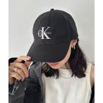 キャップ 帽子 Calvin Klein(カルバン・クライン)/MONOLOGO EMBROIDERED COTTON TWILL CAP/モノグラム