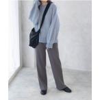 パンツ HusHusH リブニットパンツ レ