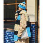 マフラー HAND KNIT LONG MUFFLER メンズ レディース