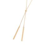 ネックレス ステンレスバーネックレス/160620 レディース