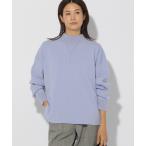 ニット セーター 濃密なめらかモックネックプルオーバー/134016 レディース