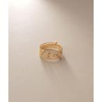 指輪 リング K18ハニーカットボール形状記憶 リング大（15号、18号） レディース