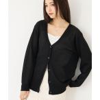 カーディガン 「洗える」ラメシアーカーディガン レディース