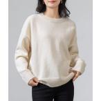 ニット セーター キラキラ レディース 長袖ドレッシーラメニットセーター レディース