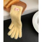 手袋 HALEY PESCA/「スマホ操作可」ふわふわシャギー手袋 レディース