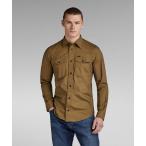 シャツ MARINE SLIM SHIRT/ポプリンスリムシャツ/サステナブル メンズ