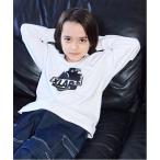 tシャツ 袖ロゴスランテッドOGゴリラ長袖Tシャツ キッズ 子供服 男の子