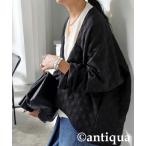 カーディガン ドットデザインカーディガン レディース