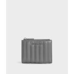 財布 Donna ドンナ クリンクルエフェクトパネルトップジップウォレット レディース