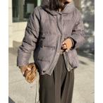 ダウンコート ダウンジャケット 「親子コーデ／洗える」細コール洗えるダウンジャケット レディース