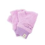 手袋 ロゴ刺繍指なし手袋 キッズ 子供 女の子