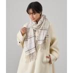 ストール マフラー マドラスチェックカシミヤストール レディース