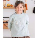 トレーナー  ハートユニコーンシャカシャカスパンコールモチーフボーダー柄トレーナー(80~130cm) キッズ 子供服 男の子 女の子