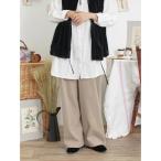 パンツ 「抗菌防臭」ジャージータックパンツ レディース