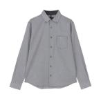 ポロシャツ デザインカジュアル長袖シャツ ボタンダウン メンズ