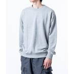 トレーナー スウェット 「TETE SELECTION」「普段着にも部屋着にも使いやすい」スタンダードサイジングベーシックデザインツイルコットン素材ク