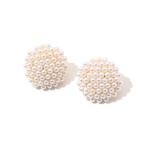 イヤリング Kenneth Jay Lane Pearl Button ピアス レディース