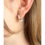 ピアス スクエアパール ピアス レディース