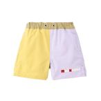 パンツ 機能性素材ロゴ5分丈パンツ キッズ 子供服 男の子 女の子