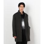 コート ジャケット エアリーウールビーバー スタンドカラー コート メンズ