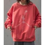 トレーナー スウェット 「THRIFTY LOOK」JUMP SKULL CREW SWEAT ジャンプスカルクルーネックスウェット メンズ レディー