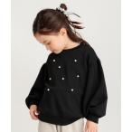 トレーナー  パール付きトレーナー キッズ 子供服 女の子