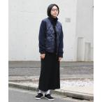 ダウンジャケット ダウン TAION / タイオン MILITARY HIGH NECK KNIT+DOWN SOFT SHELL (TAION-10