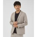ジャケット テーラードジャケット 「秋冬生地/セットアップ対応」ヘリンボーン柄 ニット ジャケット メンズ レディース