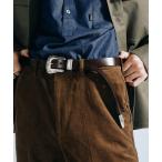 ショッピングウエスタン ベルト 「WEB限定」SHIPS: ワンサイズフィット レザー ウエスタン ベルト メンズ レディース