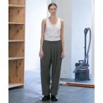 ショッピングフルコース スラックス 「my beautiful landlet」VISCOSE WOOL CASHMERE TUCK WIDE PANTS メンズ レディース