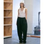 ショッピングフルコース パンツ 「my beautiful landlet」VISCOSE WOOL CASHMERE WIDE EASY PANTS メンズ レディース