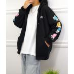 パーカー 「GROOVY STORE」Walking Donut 裏起毛ZIPパーカー メンズ レディース