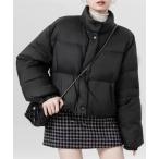 ダウンコート ダウンジャケット スタンドカラーダウンジャケット レディース