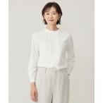 ショッピングカットソー tシャツ プレーティングジャージー ピンタック カットソー レディース