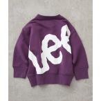 ショッピングlee トレーナー  Lee/リー「80-100cm」ベビー バックビックロゴスウェット キッズ 子供服 男の子 女の子