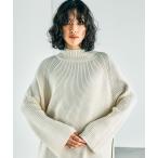 ニット セーター 7ゲージラグランリブハイネックプルオーバー　149829 レディース