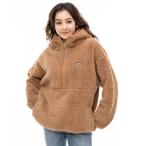 パーカー BILLABONG レディース FURBOA HALF ZIP パーカー/ビラボンドローコード付きハーフジップモコモコボアパーカー レディー