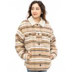 ショッピングビラボン ブルゾン アウター BILLABONG レディース LUCKY DAY ジャケット/ビラボンオーバーサイズシルエットチェック柄ジャケット レディース