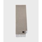 マフラー “Cropped Logo” カシミヤブレンド マフラー「240430 EC」 メンズ レディース