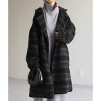 コート チェスターコート チェック柄チェスターコート レディース