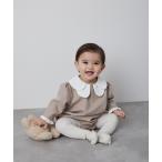 ショッピングベビー服 ベビー服 ロンパース 「リンクコーデ」ダブルカラーセレモニーロンパース