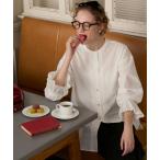 ショッピングカフス ブラウス シャツ 「BONLECILL noir」プリーツカフスブロードチュニックシャツブラウス レディース