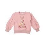 ショッピングうさぎ トレーナー  ふわんり袖うさぎトレーナー キッズ 子供服 女の子