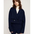 トレンチコート コート CROPPED TRENCH COAT クロップド トレンチ コート / セットアップ可 レディース