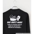 tシャツ バッドばつ丸長袖Tシャツ メンズ レディース