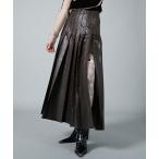 スカート 2WAYプリーテッドマキシスカート / Pleated Maxi Skirt
